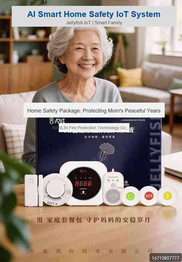 Cloud Based Home Security System by Wanlin Fire Control Cloud Based Home Security System product image
