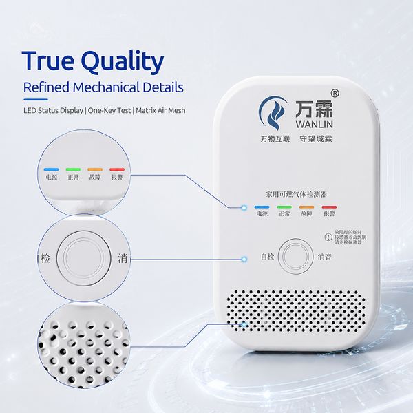 4G เครื่องตรวจจับแก๊ส CE EN54-7 UL 2178 ROHSการ ขน ส่ง ทั่ว โลก ไป ยัง ไนจีเรีย