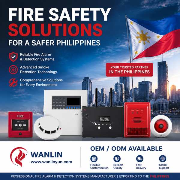 Wanlin China Factory Duct smoke detector duct smoke detector by Wanlin Fire