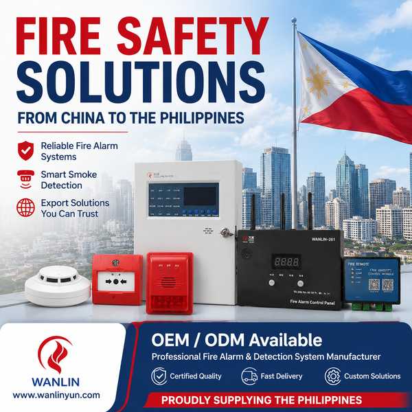 Wanlin China Factory Smoke detector China supplier Philippines smoke detector China supplier Philippines by Wanlin Fire