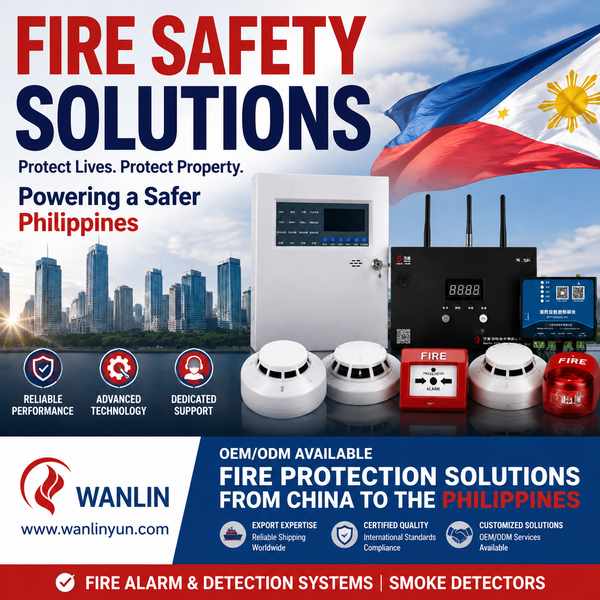 Wanlin China Factory Fire alarm system OEM Philippines fire alarm system OEM Philippines by Wanlin Fire