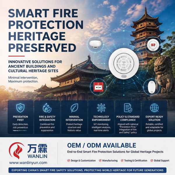 Best LoRaWAN Fire Alarm Gateway Manufacturer | Sydney, Australia - CE RoHS Wanlin Fire